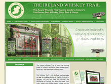 Tablet Screenshot of irelandwhiskeytrail.com